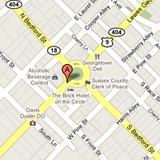 Map to Georgetown Immigration Lawyer Office